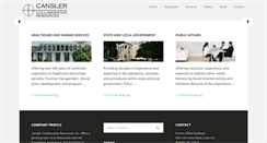Desktop Screenshot of canslercollaborativeresources.com